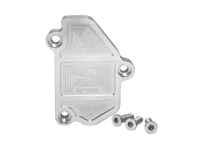 Skunk2 Clear Anodized B Series VTEC Block-Off Plate Honda | Acura 1986-2001.