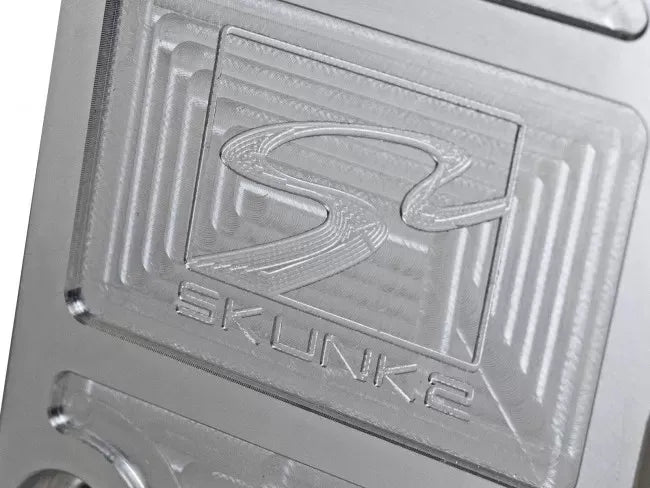 Skunk2 Clear Anodized B Series VTEC Block-Off Plate Honda | Acura 1986-2001.