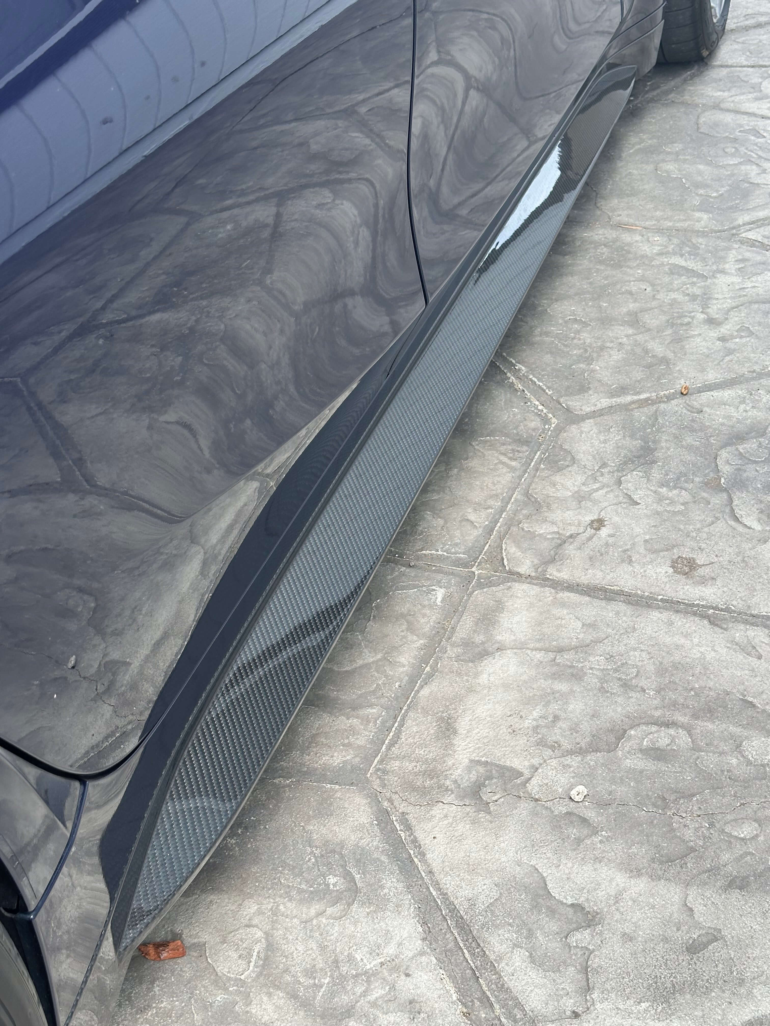 OEM Style Dry Carbon Fiber Side Skirts - BMW G80 M3 & G82 / G83 M4.