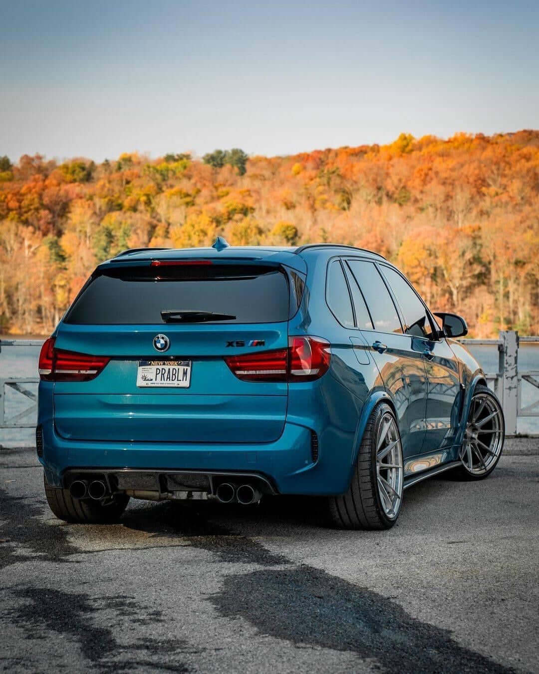 Carbon Fiber Rear Diffuser - BMW F85 X5M & F86 X6M.