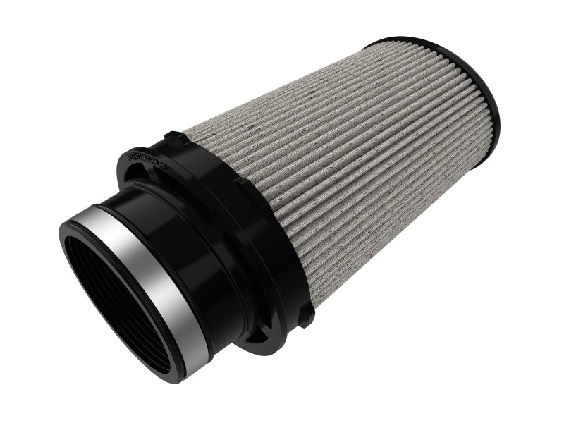 aFe Black Series Replacement Filter w/ Pro DRY S Media 4.5x3IN Fx6x5IN Bx5x3-.75 Tx7IN H - (Pair)
