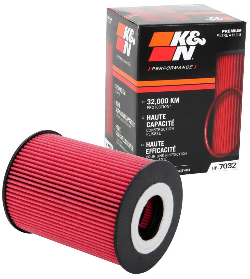 K&N Performance Oil Filter for 06-11 BMW M5/M6 / 08-15 Porsche Cayenne 4.8L / 10-15 911 3.4L/3.8L