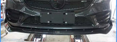 Carbon fiber TK Style front lip - Mercedes Benz AMG C Class C43 Coupe 2019-2023.