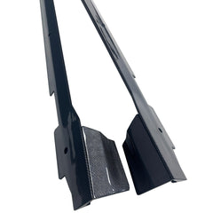 Carbon Fiber RZ Side Skirts - Porsche Taycan J1 2018+.
