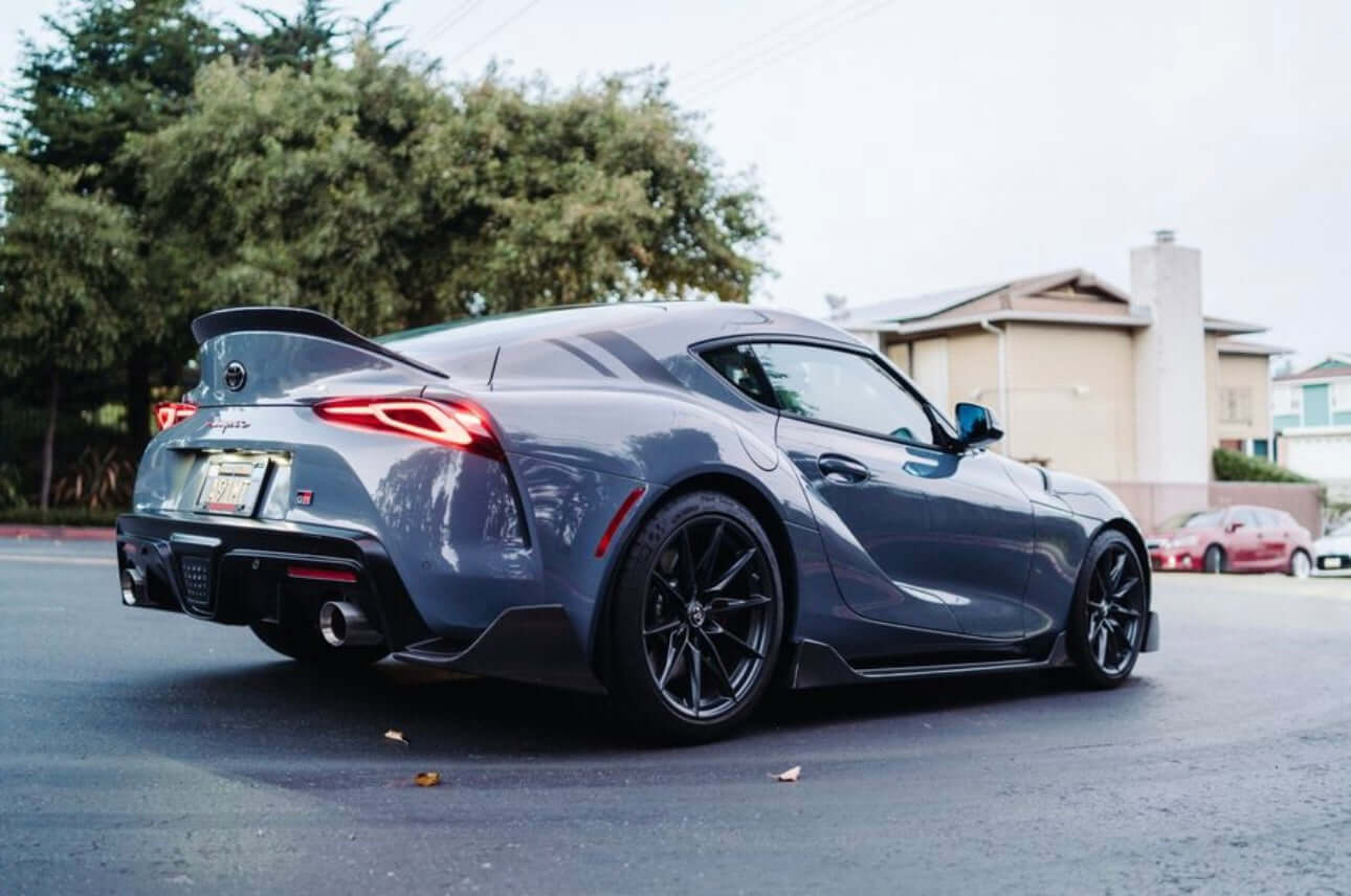 Carbon Fiber Side Skirts for Toyota A90 Supra.
