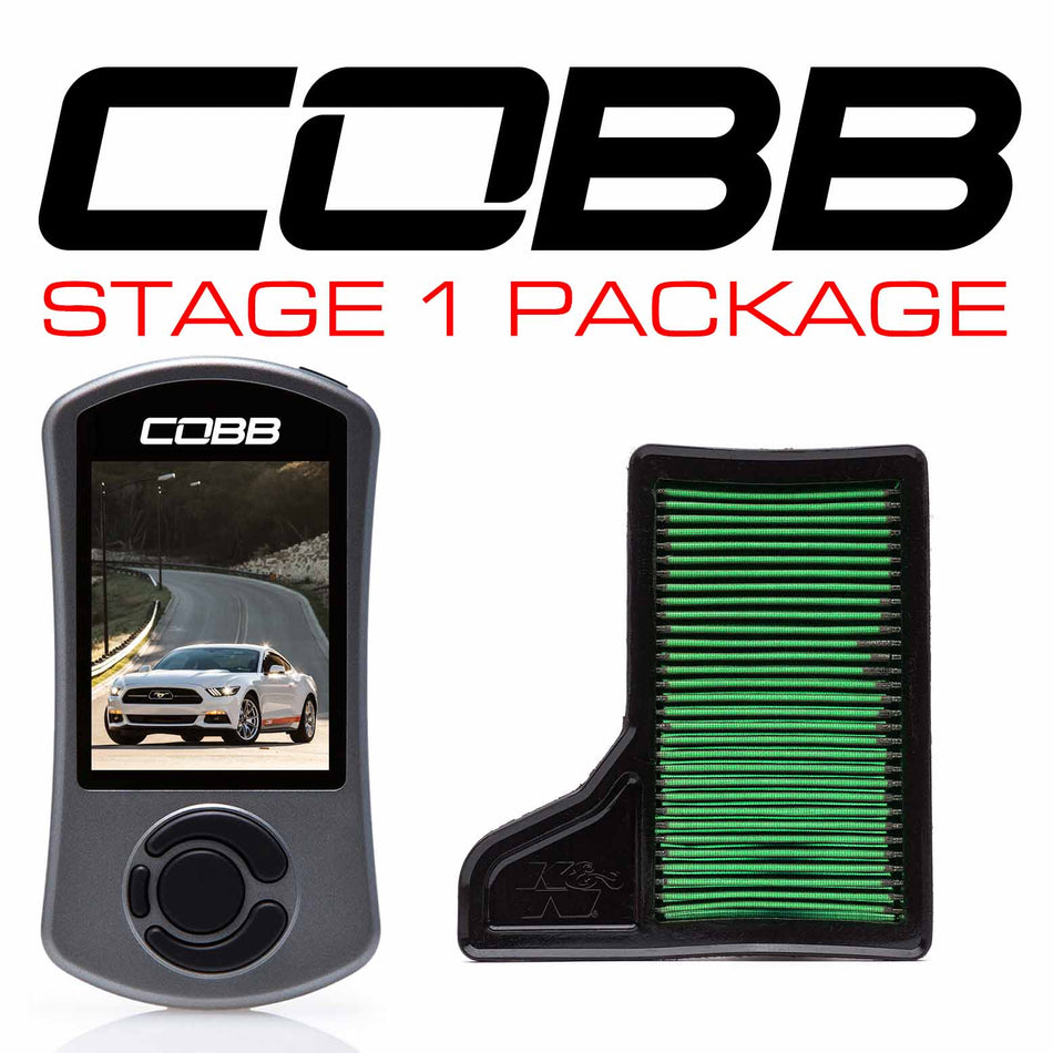 Cobb 15-19 Ford Mustang Ecoboost Stage 1 Power Package