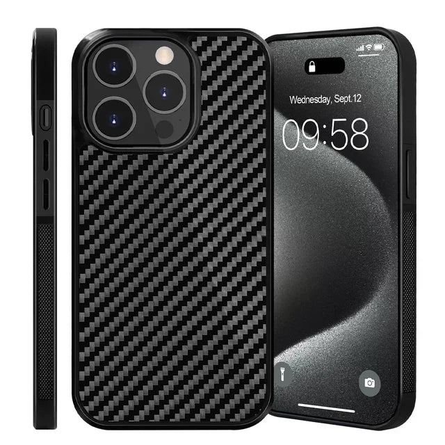 Gloss Carbon Fiber Phone Case - iPhone.
