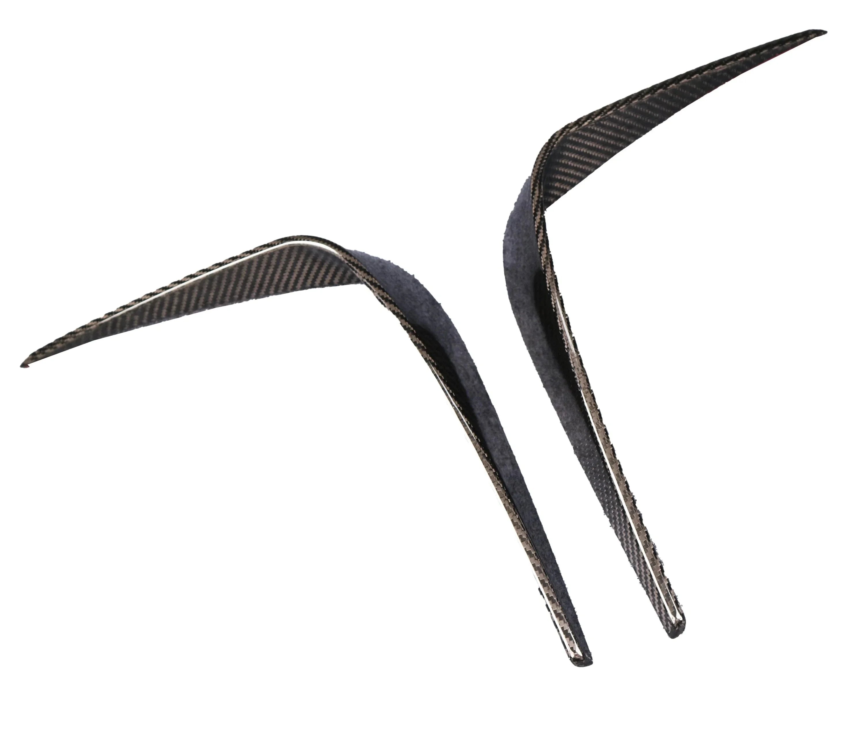 Dry Carbon Fiber Front Bumper Canard Fangs - BMW G90/G81/ & G82.