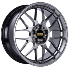 BBS RG-R 17x7 4x100 ET38 Diamond Black Wheel -70mm PFS/Clip Required
