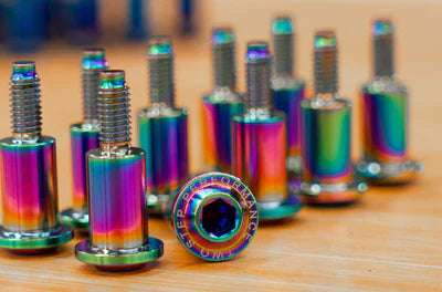 Titanium Valve Cover Bolt Kit for Honda 1.5T and 2.0T - RAINBOW FINISH