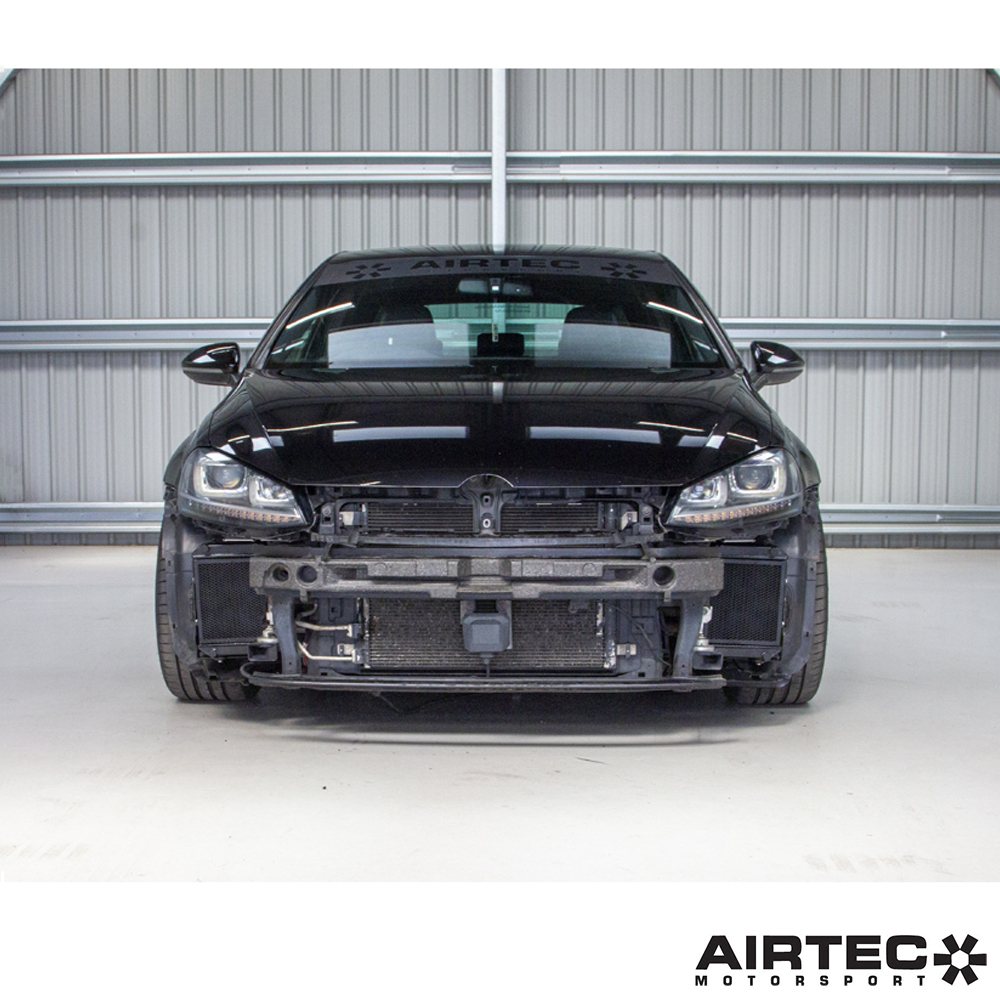 AIRTEC Motorsport Uprated Auxiliary Radiator (DSG & Engine) for VW Golf Mk7 R, Audi S3, Seat Leon, Audi TT.