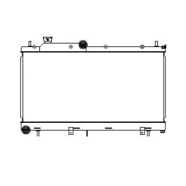 CSF 2008-2015 WRX STi Full-Size 'Competition Race Spec' Radiator.