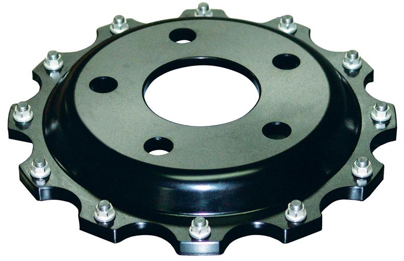 DBA 14-15 Chevy Corvette Z06 T3 5000 Series Left Front Slotted Replacement Friction Ring