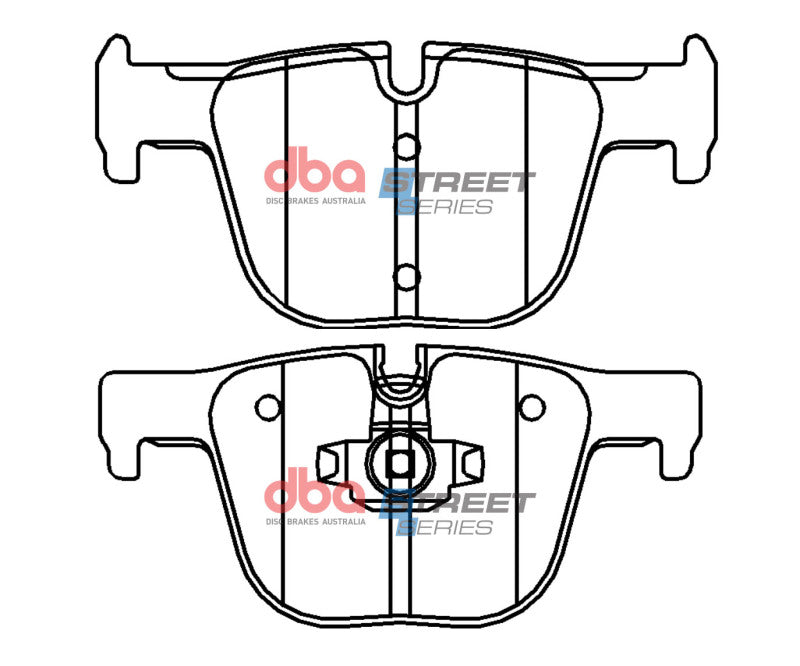 DBA 12-19 BMW 335i Street Series Rear Brake Pads