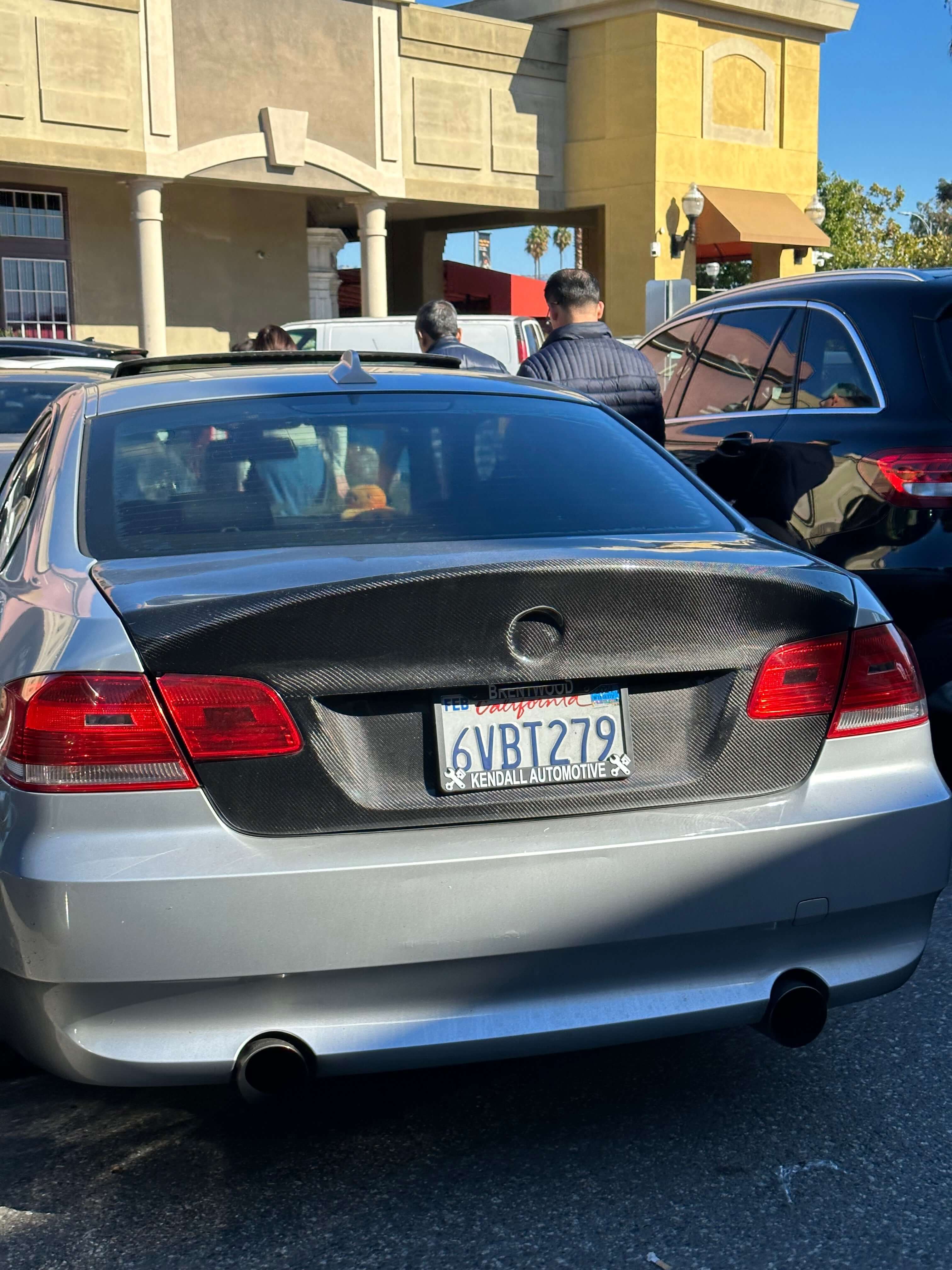 CSL Style Carbon Fiber Rear Trunk - BMW E92 M3 & 3 Series.
