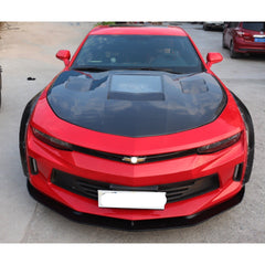 Carbon Fiber Engine Bonnet w/ Transparent Window - Chevrolet Camaro 2017-2019.