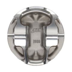 JE Pistons - Set of 4 Mitsubishi 4B11T 89.0mm Bore -10.9 Dome Asymmetrical FSR Pistons - Set of 4