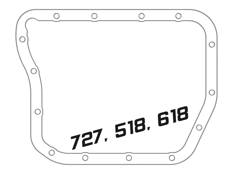 aFe Power Cover Trans Pan Machined Trans Pan 2006 Dodge RAM 5.9L Cummins