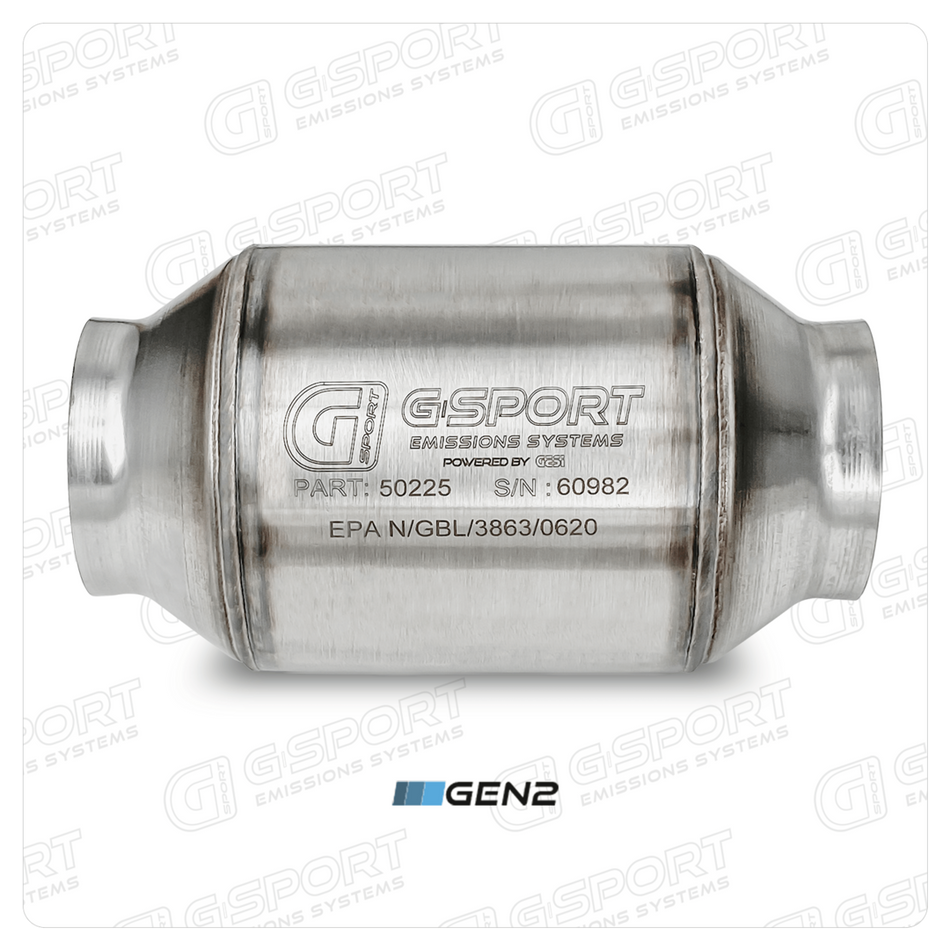 G-Sport 50225 - GEN2 EPA CAT HO 2.5" I/O