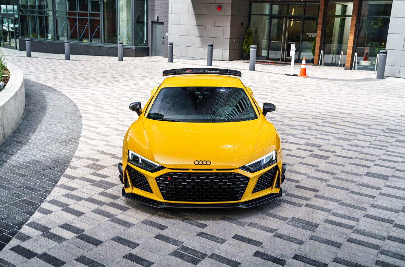 GT Carbon Fiber Front Lip - Audi R8 2019-2023.