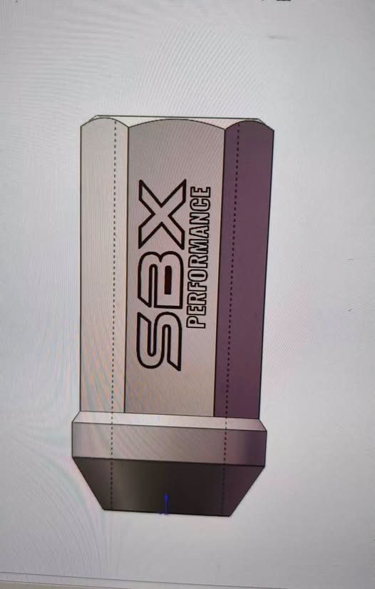 SBX Signature PVD Black Grade 5 Titanium Racing Lug Nuts - M14 x 1.5