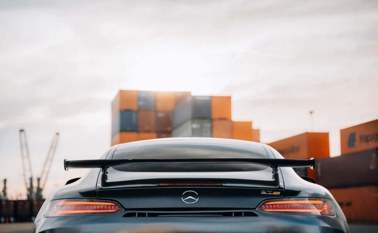 Carbon Fiber GTR Wing W/ Base Panel - Mercedes AMG GT/GTS/GTC/GTR.