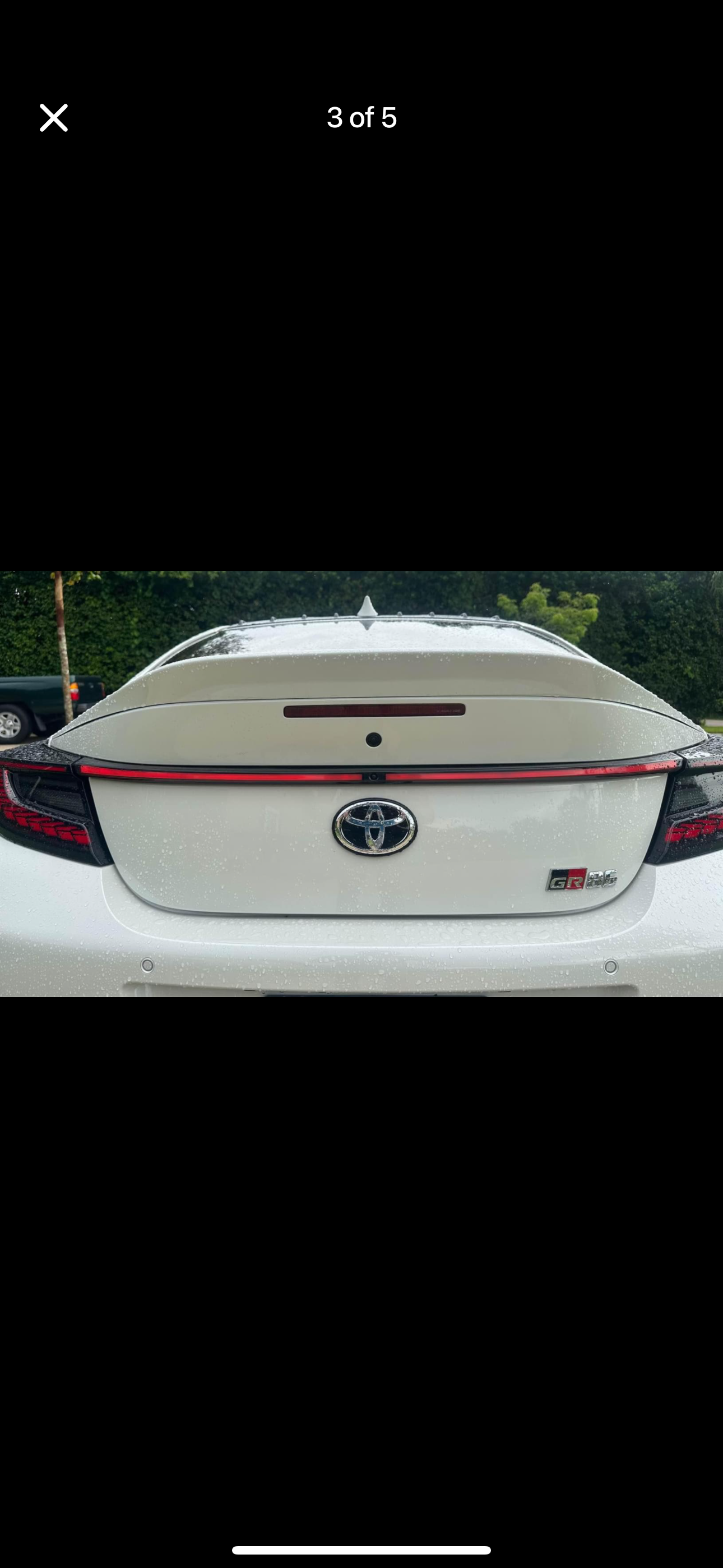 LED Trunk Rear Brake Light Bar - 22-24 Toyota GR86 Subaru BRZ.