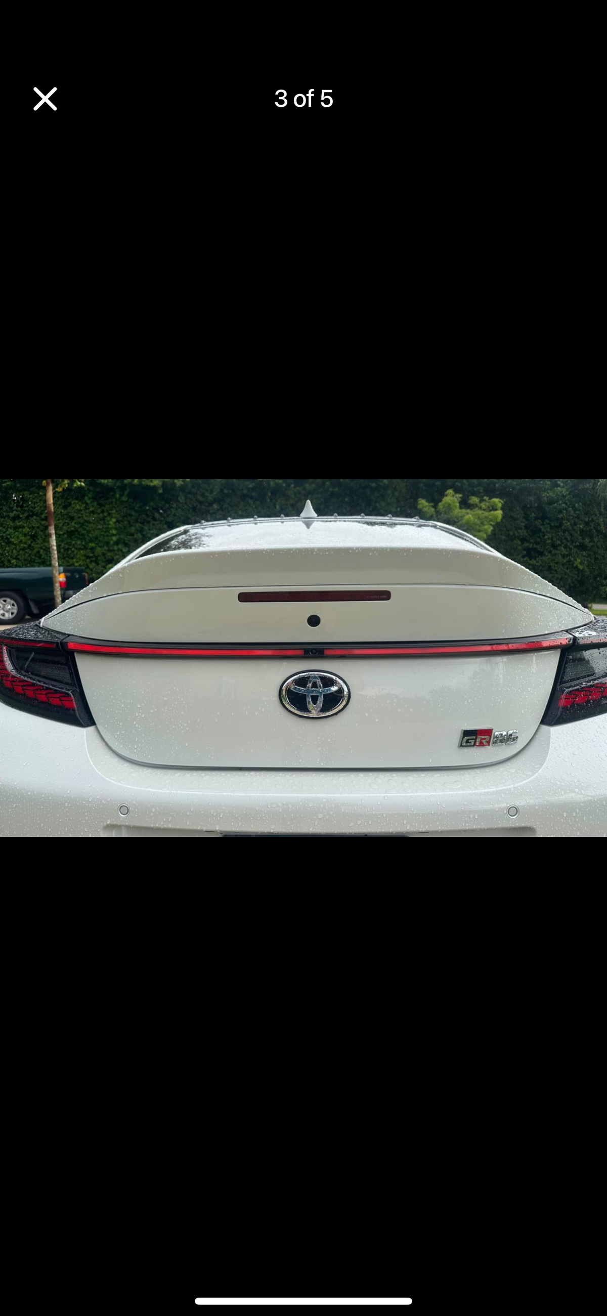 LED Trunk Rear Brake Light Bar - 22-24 Toyota GR86 Subaru BRZ.