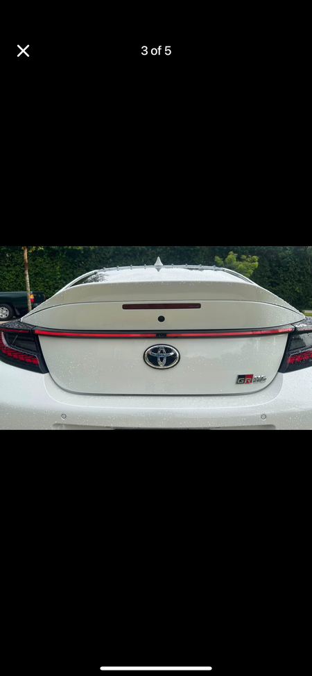 LED Trunk Rear Brake Light Bar - 22-24 Toyota GR86 Subaru BRZ.