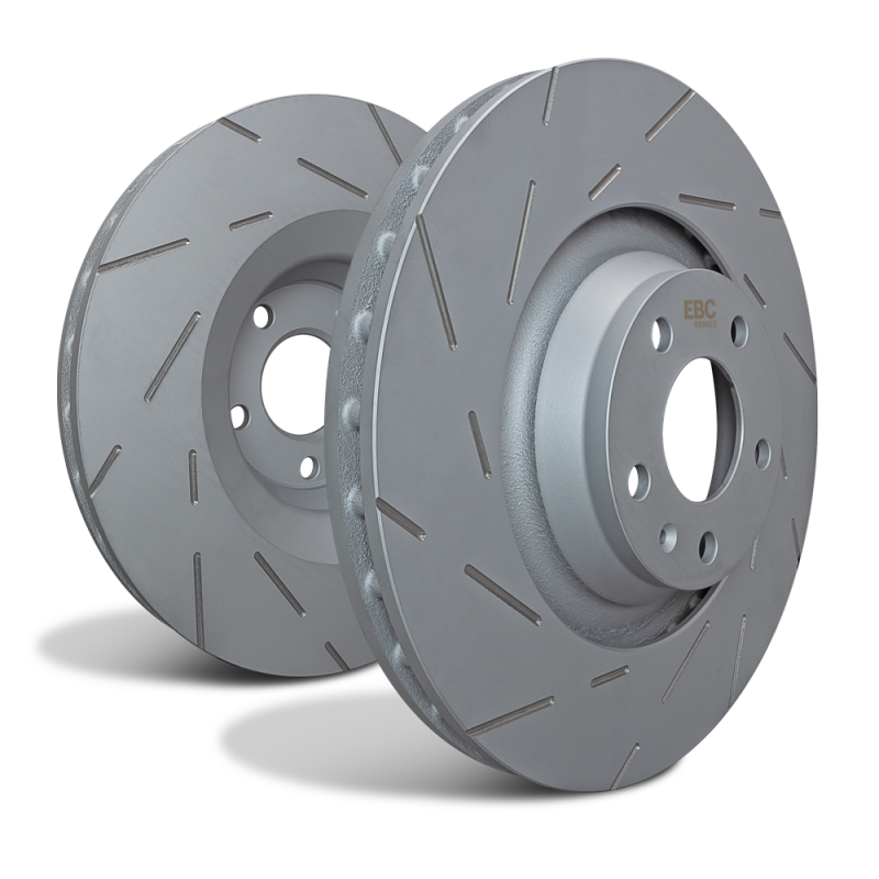 EBC 2020+ Tesla Model Y AWD Front USR Slotted Rotors