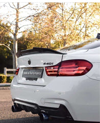 PSM Style High Kick Carbon Fiber Trunk Spoiler - BMW F32 / F33 / F36 4 Series.
