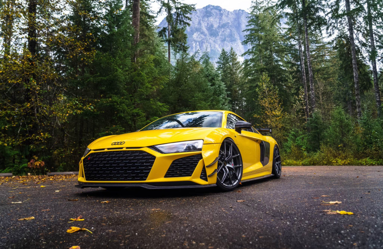 GT Carbon Fiber Front Lip - Audi R8 2019-2023.