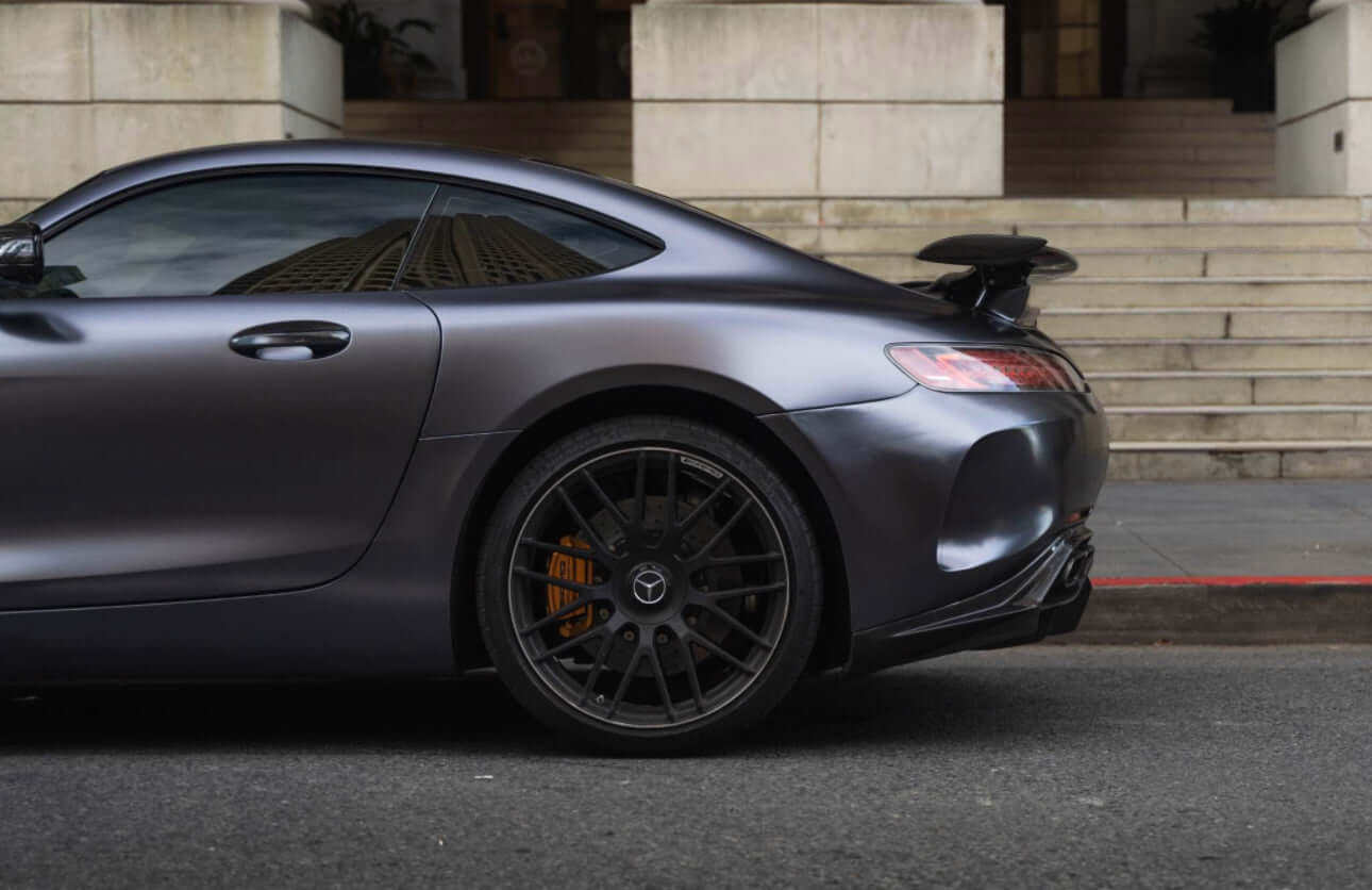 Carbon Fiber GTR Wing W/ Base Panel - Mercedes AMG GT/GTS/GTC/GTR.