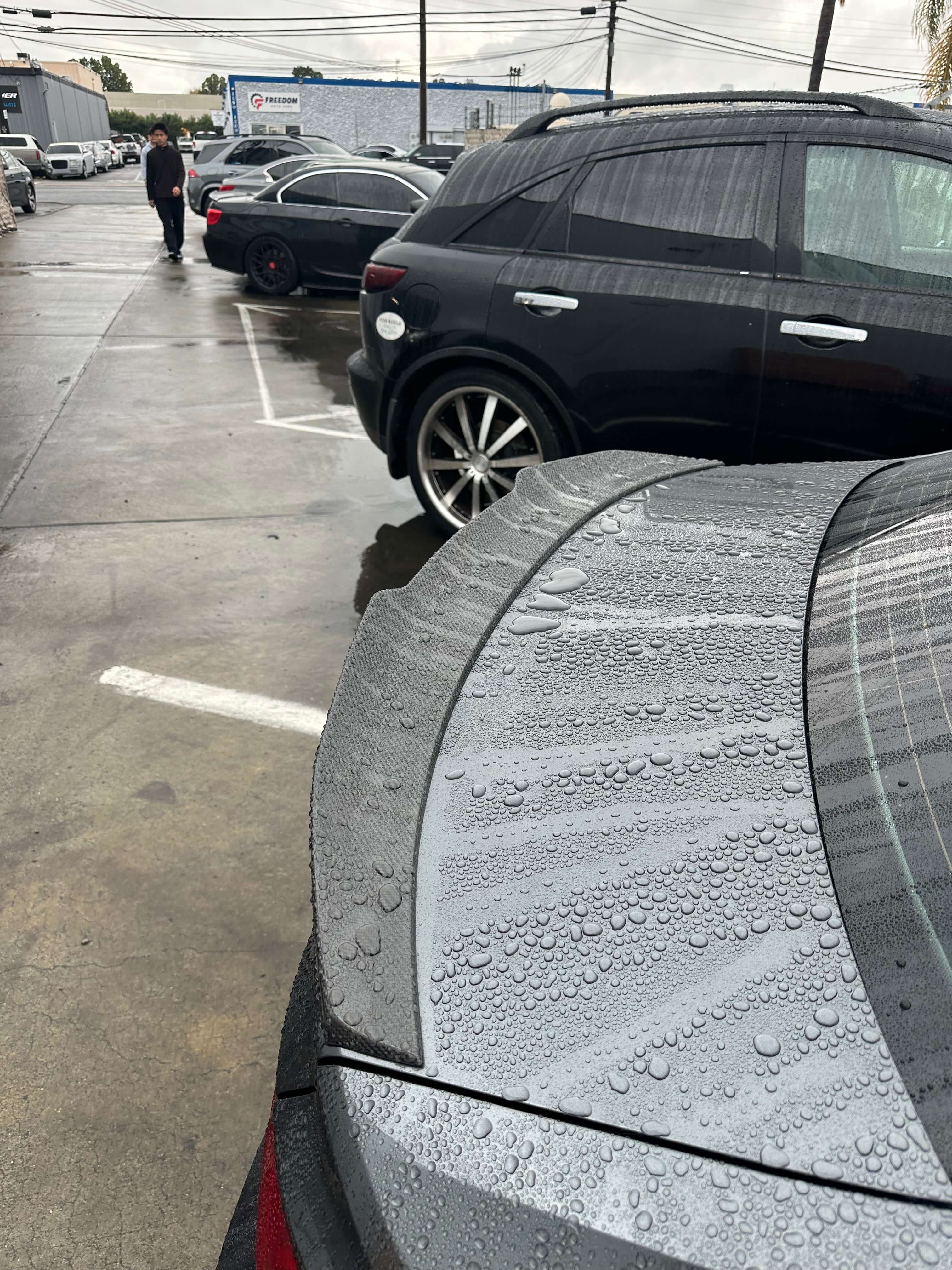 PSM Style Carbon Fiber Trunk Spoiler - Audi RS3 / S3 / A3 8Y S Line.