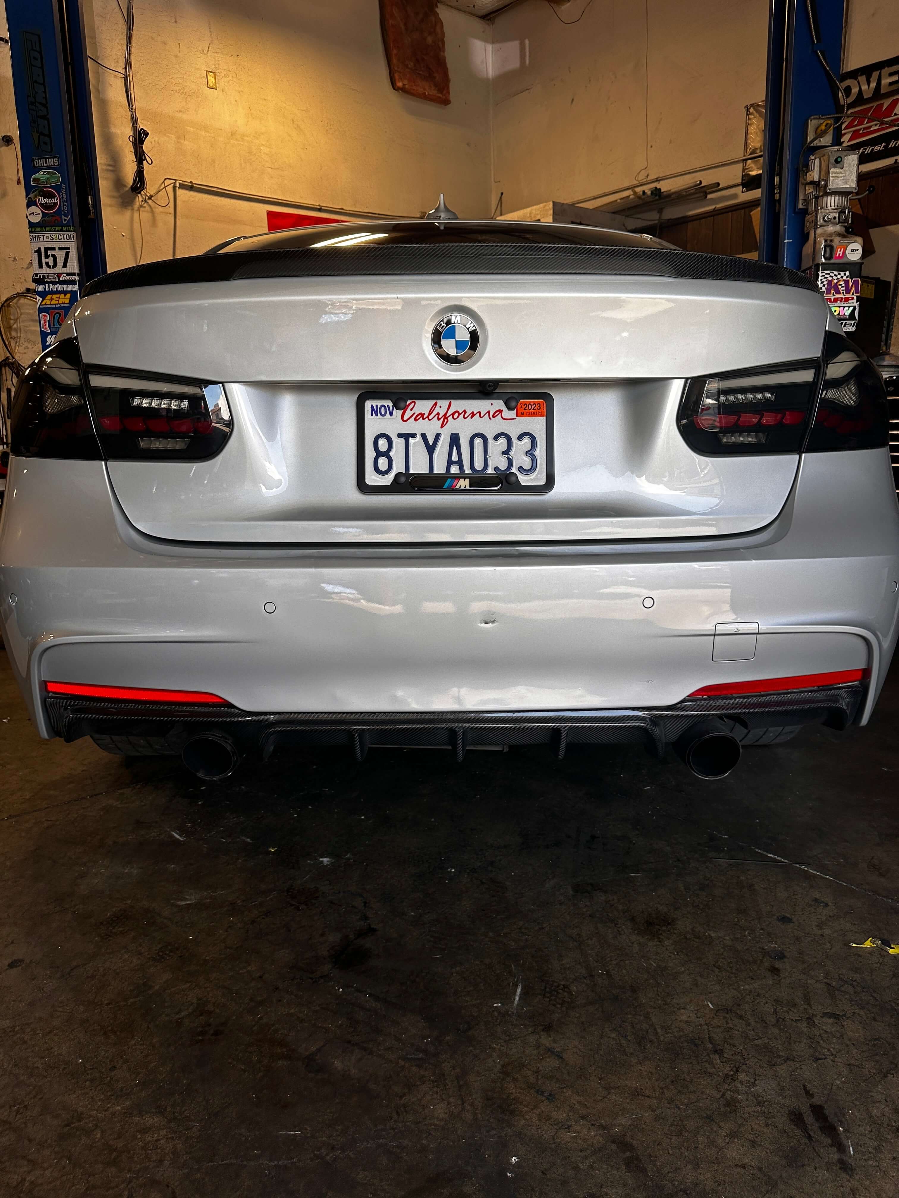 M Performance Carbon Fiber Rear Diffuser - BMW F30 3 Series.