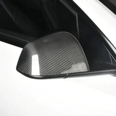 Carbon Fiber Mirror Cover for Tesla Model 3/ Y.