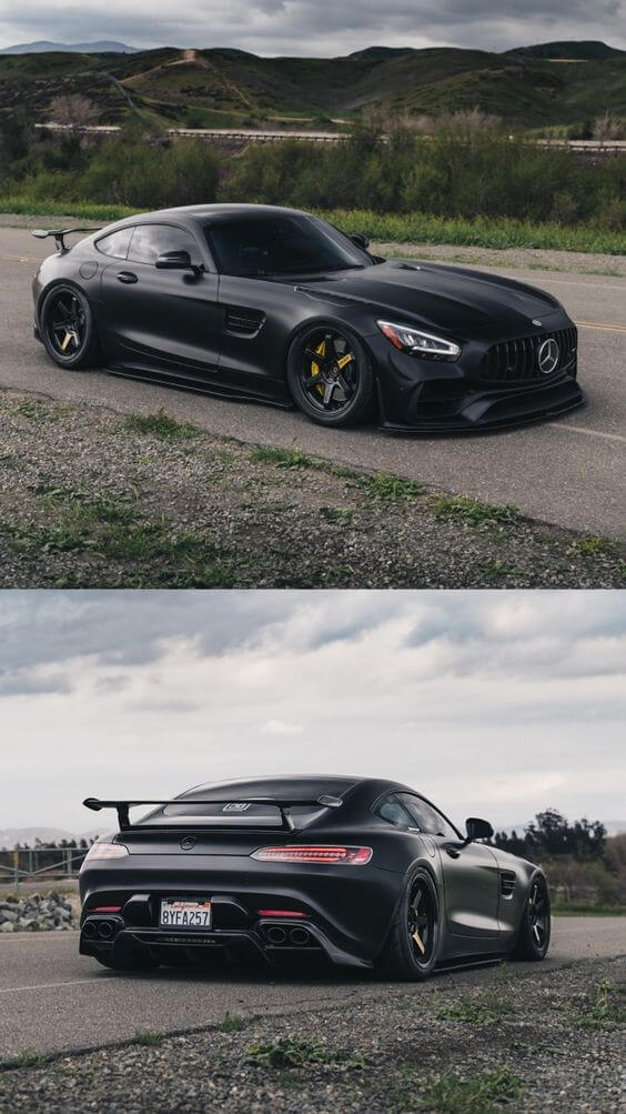 Carbon Fiber Side Skirt Extensions - Mercedes AMG GT/GTS.