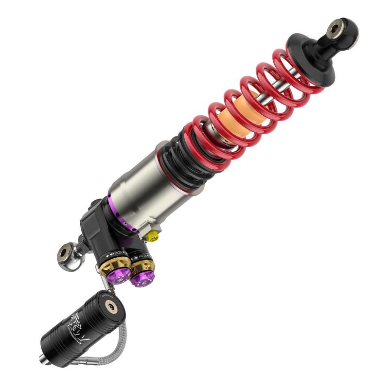 KW 04-05 Porsche Carrera GT Special Edition HLS4 V5 Coilover Kit w/ Red & Blue Springs