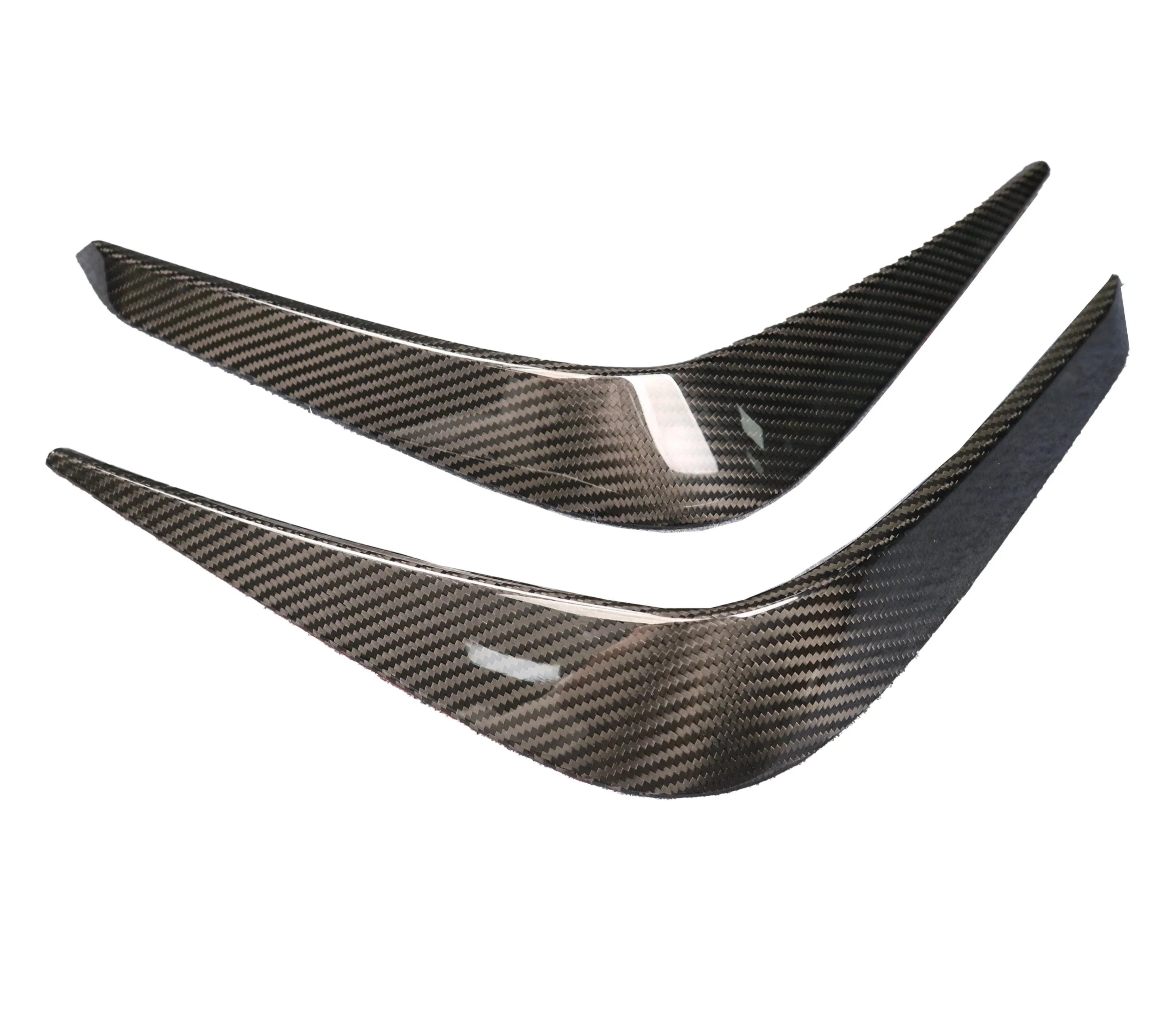 Dry Carbon Fiber Front Bumper Canard Fangs - BMW G90/G81/ & G82.
