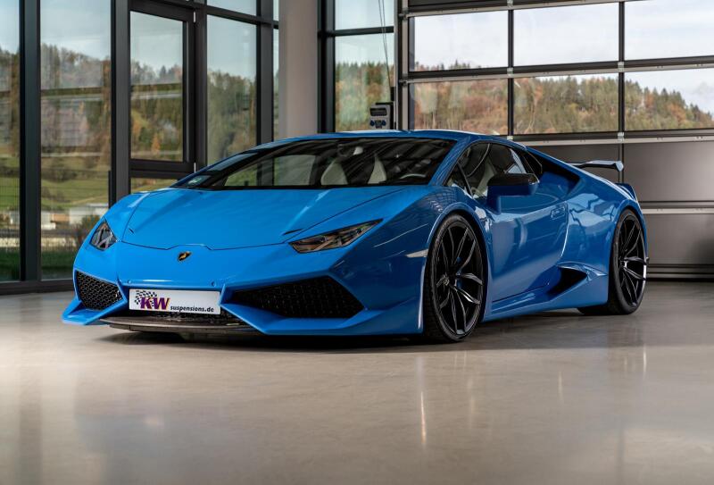 KW Coilover Kit V5 2014+ Lamborghini Huracan (Incl Spyder) w/ NoseLift / w/o Elec. Dampers