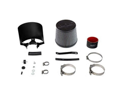 HPS Performance Polished Shortram Air Intake Kit Includes Heat Shield Honda CR-V 2.4L 2002-2004.