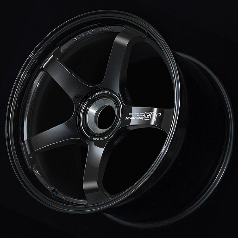 Advan GT for Porsche 19x11.0 / +60 Offset / 5-130 / 71.6mm Bore / Racing Titanium Black