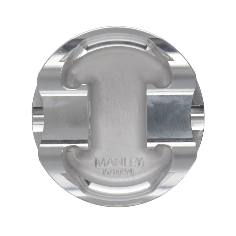 Manley 2018+ Ford Coyote 5.0L DOHC +1cc Dish 3.700in Bore 11:1 CR Platinum Extreme Duty Piston Set