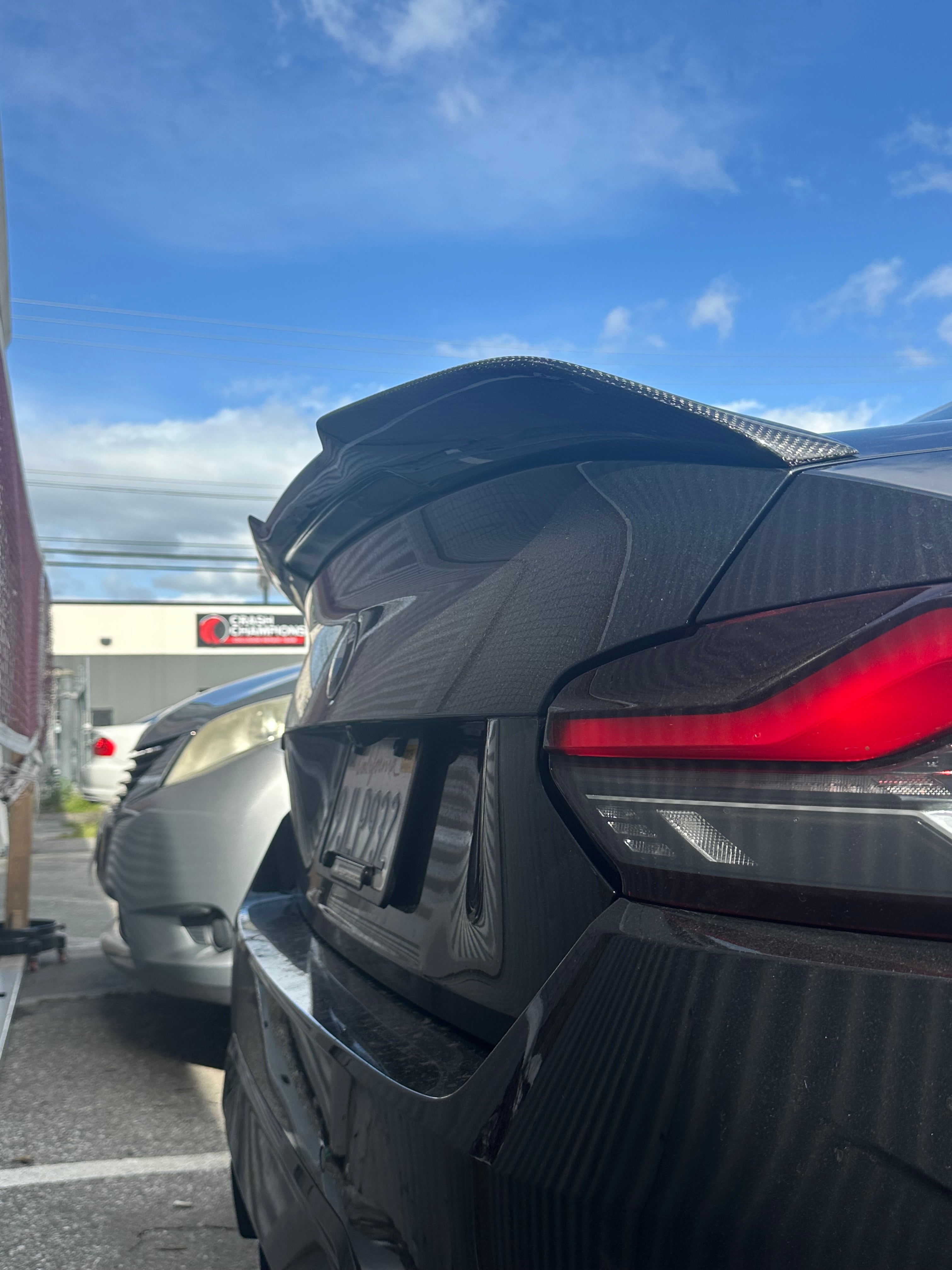 PSM Style Carbon Fiber Spoiler - BMW G87 M2.