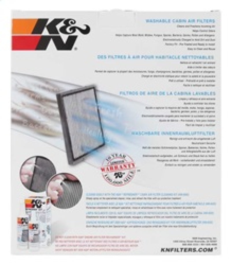 K&N 14-16 GM Full-size Truck Cabin Air Filter