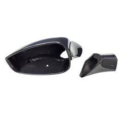 Prepreg Carbon Fiber Mirror Housing Cap Covers Set - Ferrari 458
