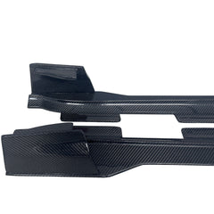 Carbon Fiber RZ Side Skirts - Porsche Taycan J1 2018+.