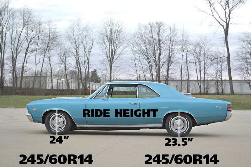 Ridetech 68-72 GM A-Body Small Block StreetGRIP Front Lowering Coil Springs Dual Rate Pair
