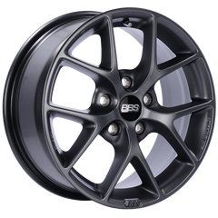 BBS SR 16x7 5x114.3 ET45 Satin Grey Wheel -82mm PFS/Clip Required