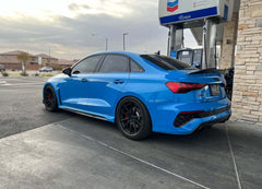 PSM Style Carbon Fiber Trunk Spoiler - Audi RS3 / S3 / A3 8Y S Line.
